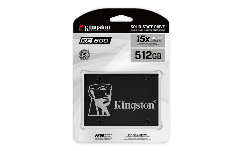 Kingston KC600 2.5" 1024 GB Serial ATA III 3D TLC