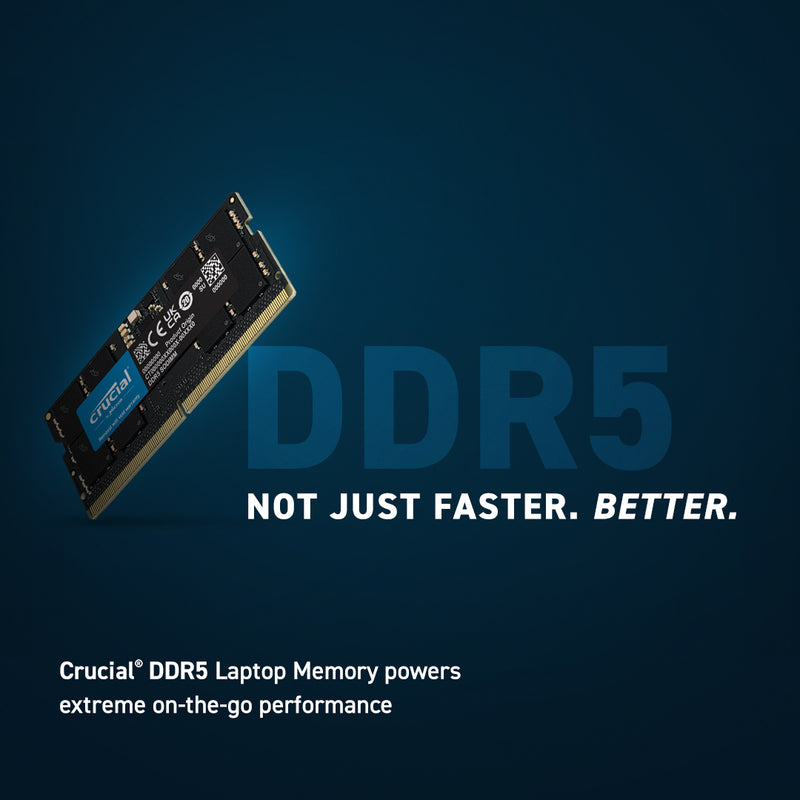 Crucial CT8G52C42S5 memory module 8 GB 1 x 8 GB DDR5 5200 MHz ECC