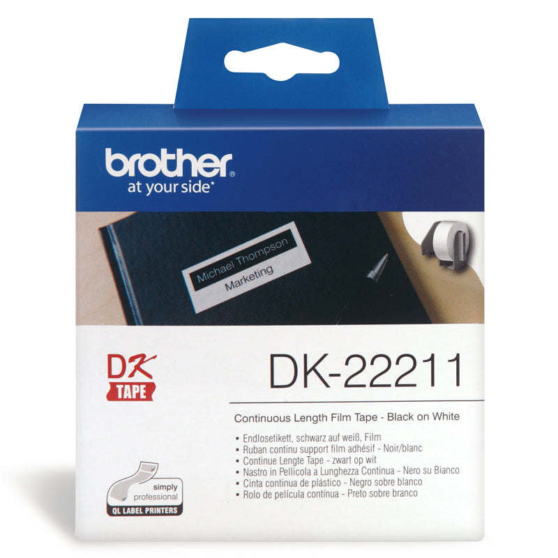 Brother White Continuous Film Tape