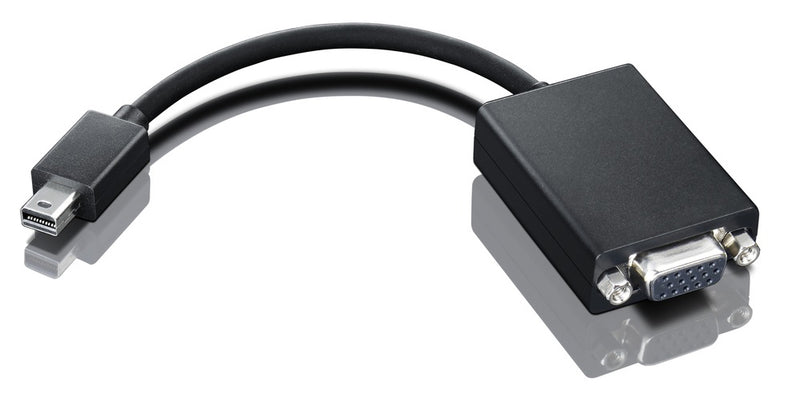 Lenovo 0A36536 video cable adapter mini-DisplayPort VGA Black