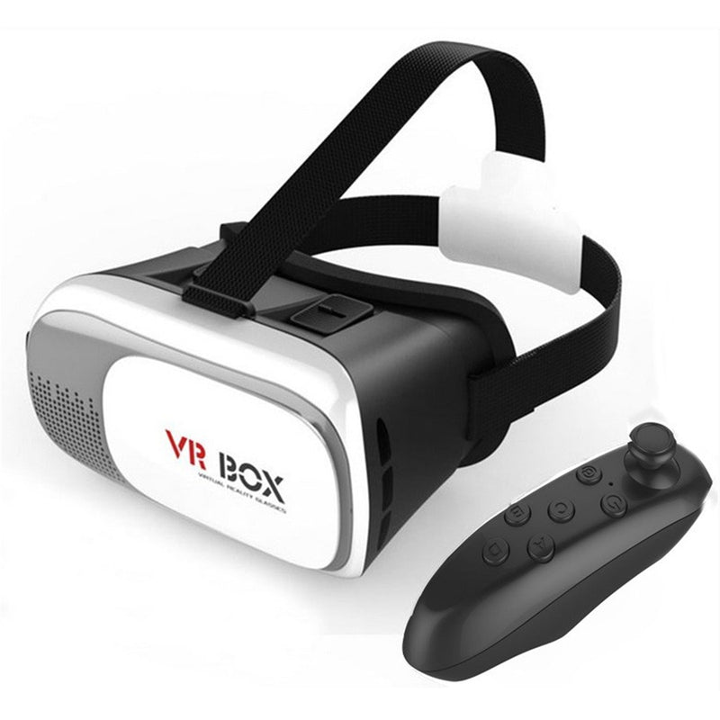 8WARE VRBox Kit - Incl VR Headset w/Remote Bluetooth Controller