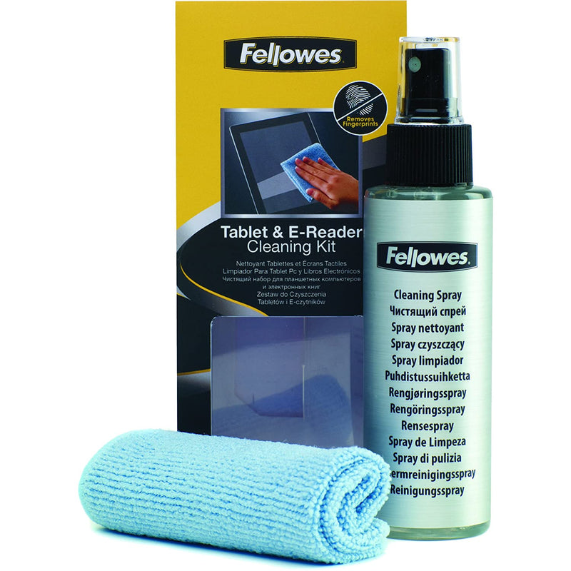 FELLPWES CLEANING SCREEN FELLOWES TABLET/E-READER 120ML SPRAY/CLOTH