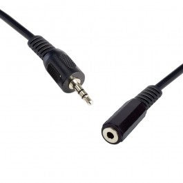 8WARE 3.5 Stereo Male to Female 5m Speaker/Microphone Extension Cable