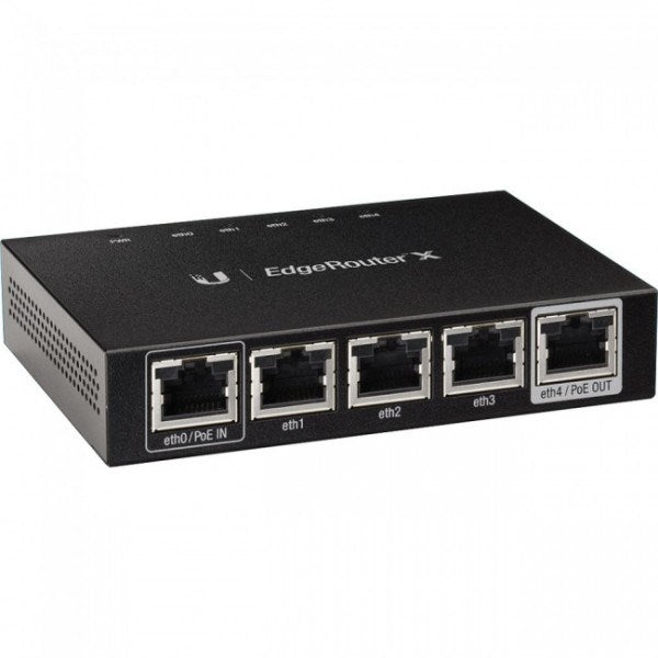 Ubiquiti EdgeRouter X wired router Gigabit Ethernet Black