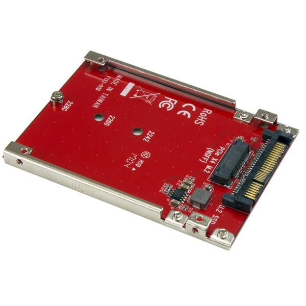 StarTech M.2 Drive to U.2 (SFF-8639) Host Adapter for M.2 PCIe NVMe SSDs