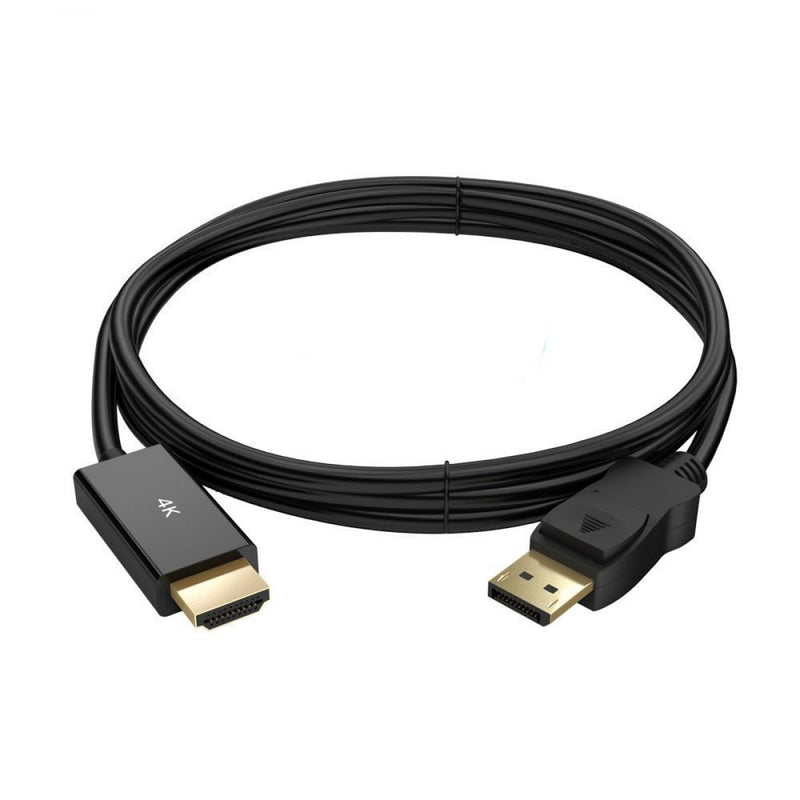 Simplecom DA201 video cable adapter 1.8 m DisplayPort HDMI Type A (Standard) Black