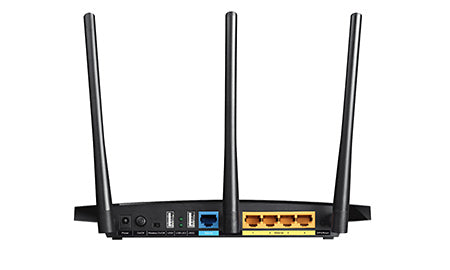 TP-LINK TL-ARCHER-C5 wireless router Gigabit Ethernet Dual-band (2.4 GHz / 5 GHz) Black