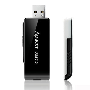 Apacer AH350 64GB USB flash drive USB Type-A 3.2 Gen 1 (3.1 Gen 1) Black
