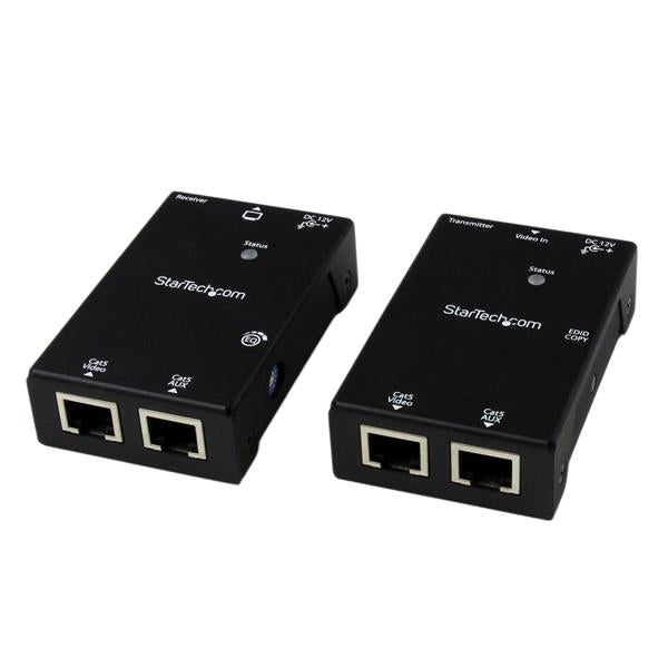 StarTech HDMI Over CAT5e/CAT6 Extender with Power Over Cable - 165 ft (50m)