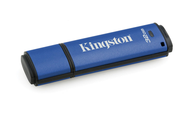 Kingston DataTraveler Vault Privacy 3.0 32GB USB flash drive USB Type-A 3.2 Gen 1 (3.1 Gen 1) Blue