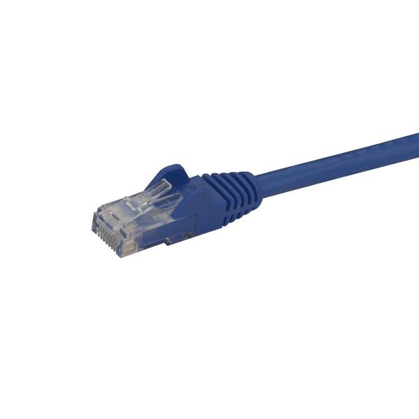 StarTech 1.5m CAT6 Ethernet Cable - Blue CAT 6 Gigabit Ethernet Wire -650MHz 100W PoE RJ45 UTP Network/Patch Cord Snagless w/Strain Relief Fluke Tested/Wiring is UL Certified/TIA