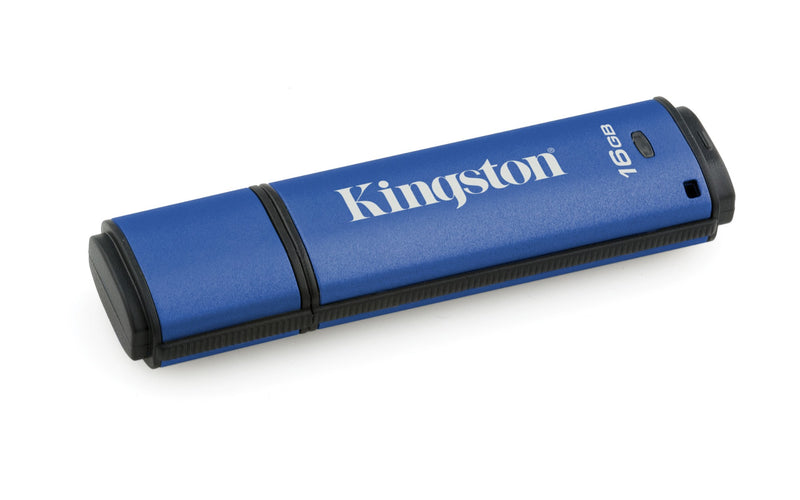 Kingston DataTraveler Vault Privacy 3.0 16GB USB flash drive USB Type-A 3.2 Gen 1 (3.1 Gen 1) Blue