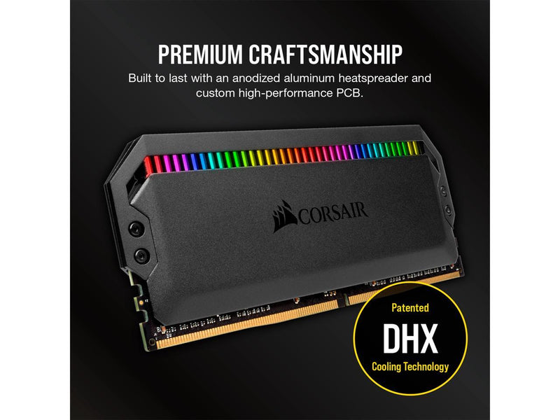 Corsair Dominator CMT16GX4M2E3200C16 memory module 16 GB 2 x 8 GB DDR4 3200 MHz