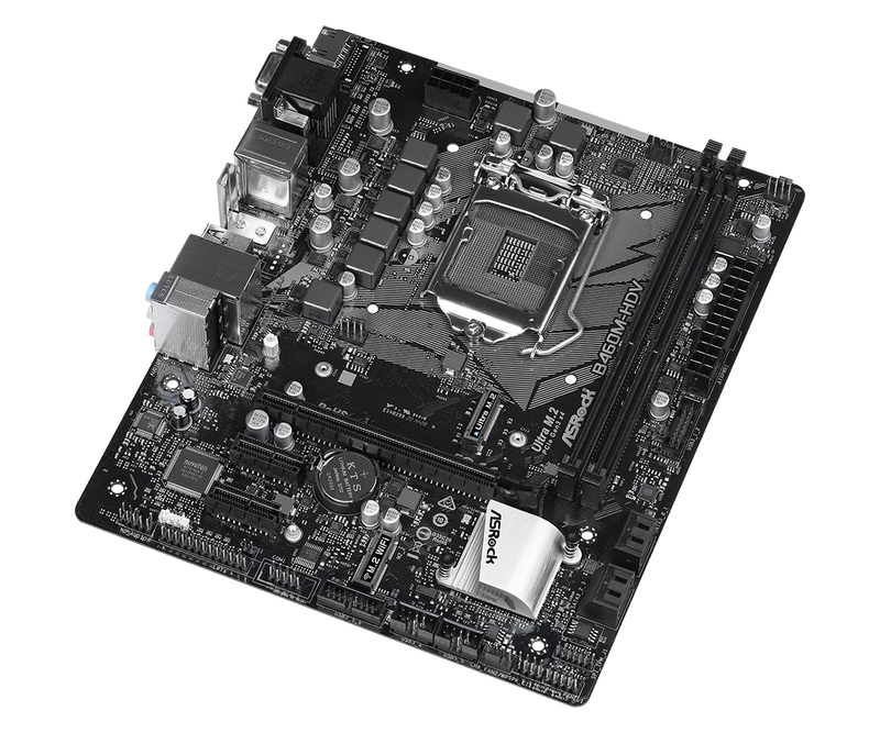 Asrock B460M-HDV LGA 1200 Micro ATX Intel B460