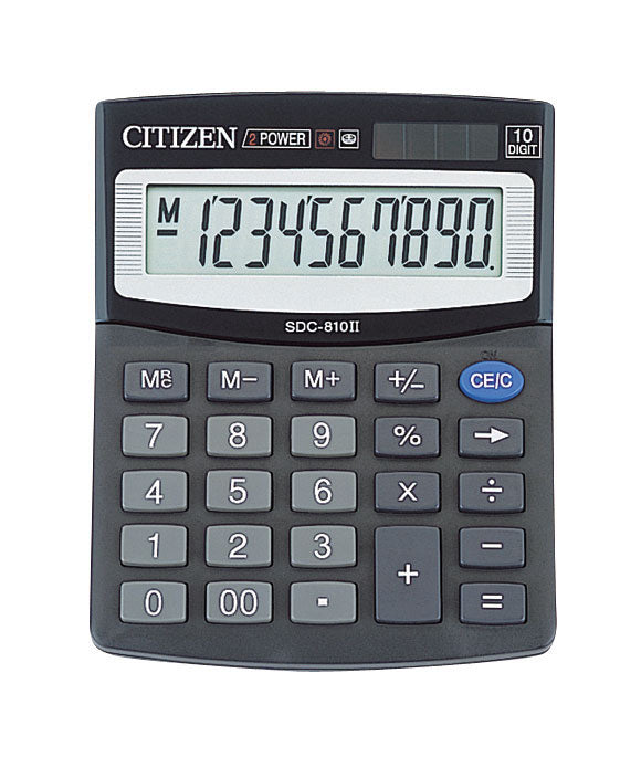 Citizen SDC-810BII calculator Pocket Basic Black