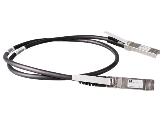 Hewlett Packard Enterprise 10G SFP+ 1.2m fibre optic cable SFP+ Black