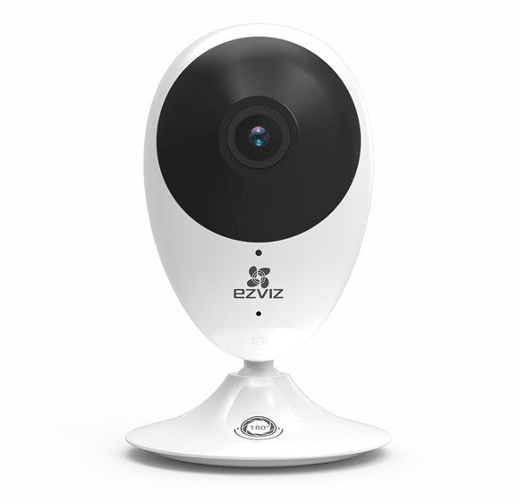 EZVIZ C2C IP Camera, HD Resolution Indoor Wi-Fi Camera, Wide-Angle Lens, Infrared Night Vision, Two-Way Ta