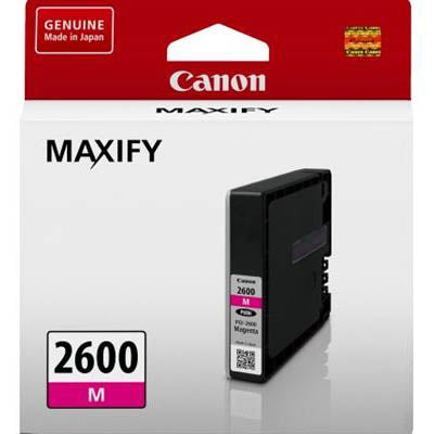 New Genuine Canon PGI2600M Magenta Ink Tank 700 Pages
