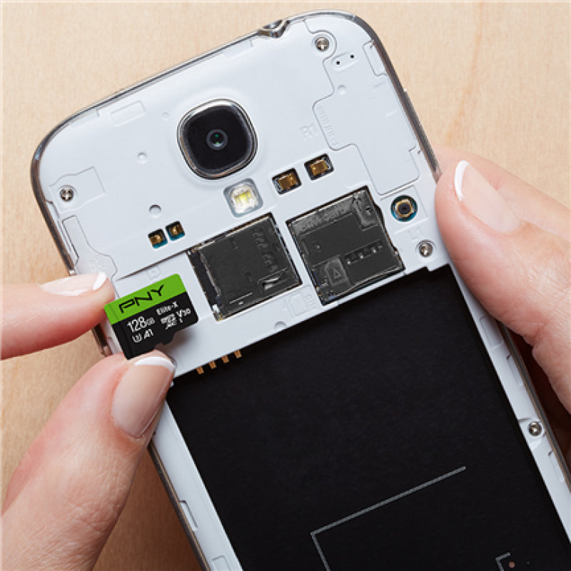 PNY Elite-X memory card 128 GB MicroSDXC Class 10