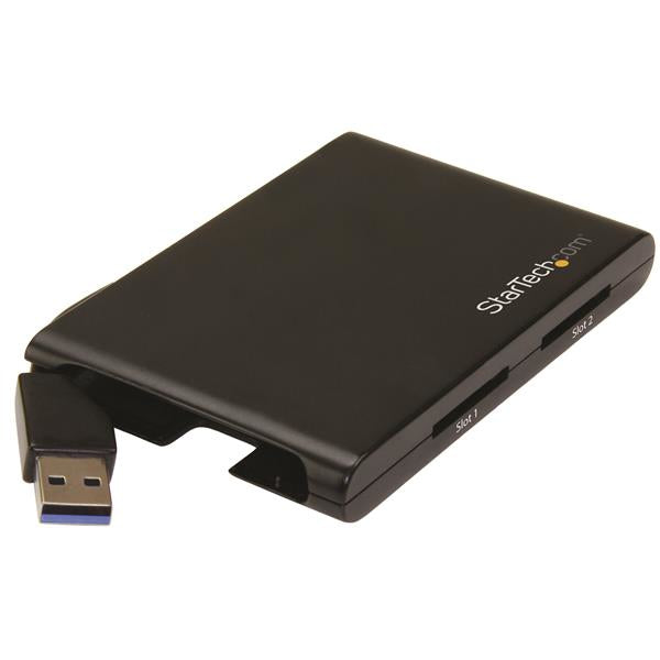 StarTech 2-Slot USB 3.0 SD Card Reader with UASP - SD 4.0, UHS II