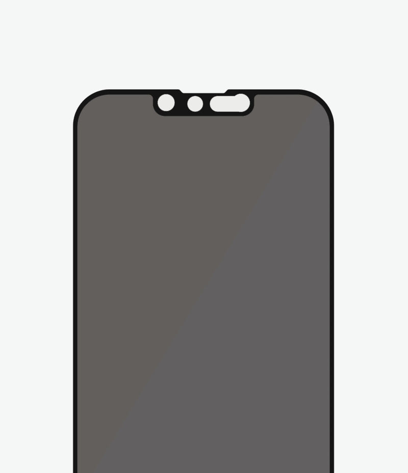 PanzerGlass â¢ Privacy Screen Protector Apple iPhone 13 Mini | Edge-to-Edge