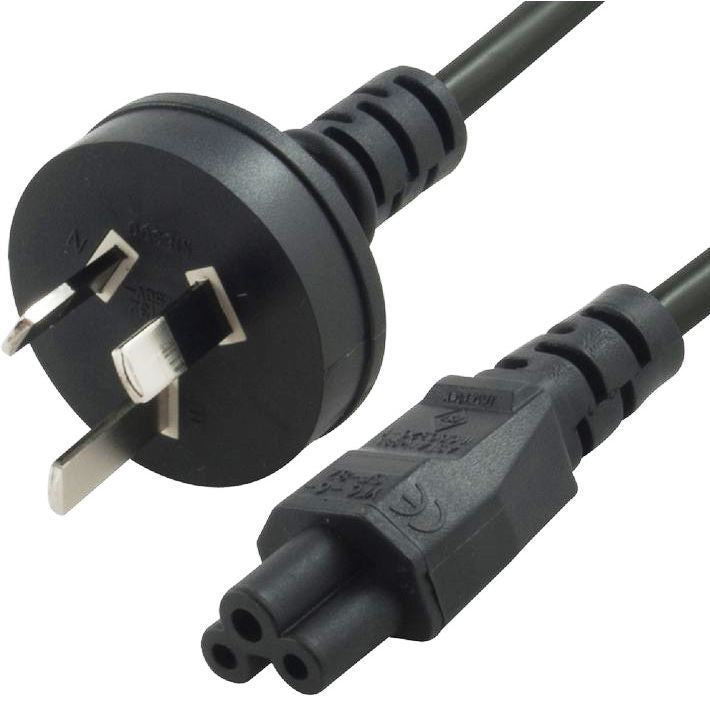 Ubiquiti (Clover)Power cable, Australia 3pin power code with 0.6m cable, IEC C5 Connector, Black, For Cable Rework UBQREWORK