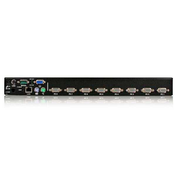 StarTech 8 Port Rackmount USB PS/2 Digital IP KVM Switch