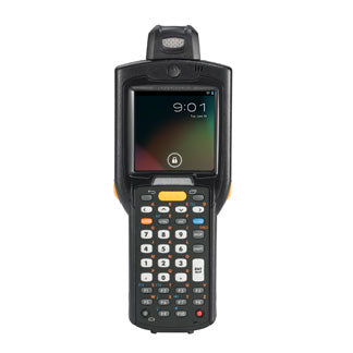 Zebra MC3200 handheld mobile computer 7.62 cm (3) 320 x 320 pixels Touchscreen 372 g Black
