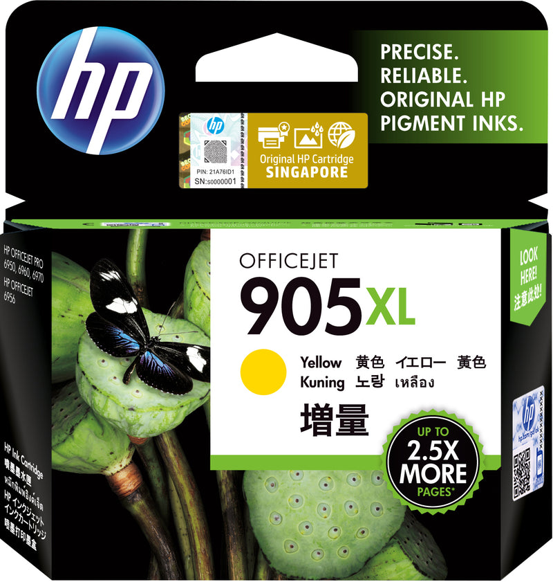 HP 905XL INK CARTRIDGE YELLOW