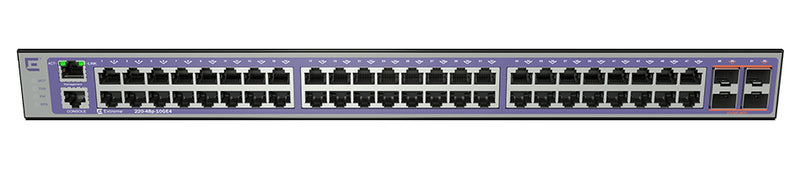 Extreme networks 220-48P-10GE4 Managed L2/L3 Gigabit Ethernet (10/100/1000) Power over Ethernet (PoE) 1U Bronze, Purple