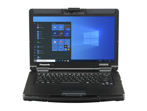 Panasonic Toughbook FZ-55E001EKA notebook i5-1145G7 35.6 cm (14") Touchscreen Full HD Intel® Core™ i5 8 GB DDR4-SDRAM 256 GB SSD Wi-Fi 6 (802.11ax) Windows 10 Pro Black, Silver