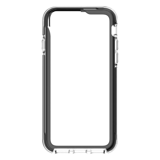 EFM Aspen Case for Apple iPhone SE (3rd & 2nd gen) and iPhone 8/7/6/6s - Clear/ Black (EFCDUAE137CLB), S