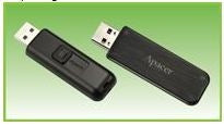 Apacer AH325 32GB USB flash drive USB Type-A 2.0 Black