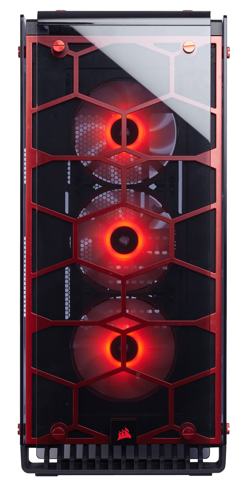Corsair Crystal 570X Midi Tower Red