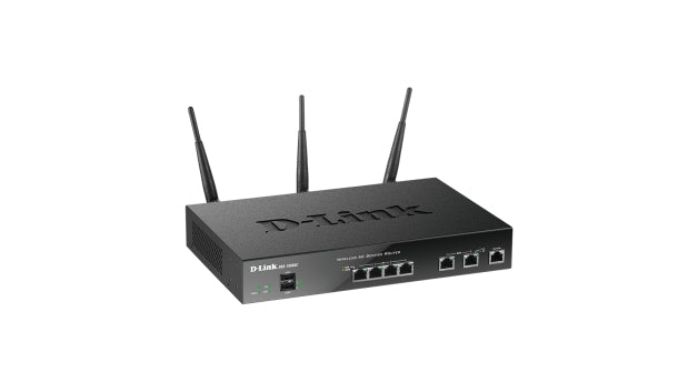 D-Link DSR-1000AC wireless router Gigabit Ethernet Dual-band (2.4 GHz / 5 GHz) Black
