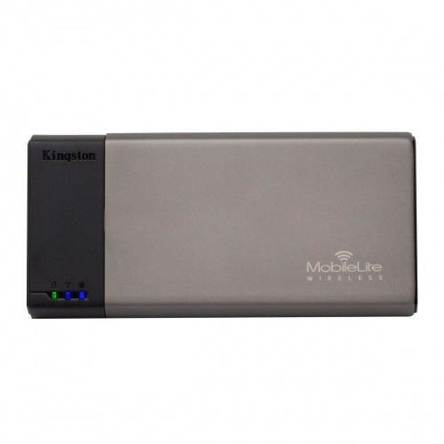 Kingston MobileLite Wireless card reader Black, Gray Wi-Fi