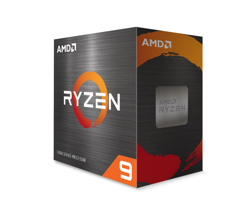 AMD Ryzen 9 5900X, 12-Core/24 Threads, Max Freq 4.8GHz,70MB Cache Socket AM4 105W, without cooler
