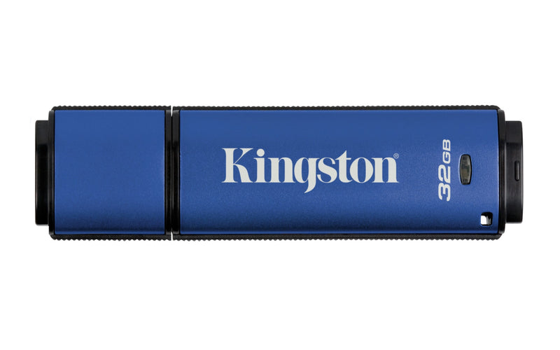 Kingston DataTraveler Vault Privacy 3.0 32GB USB flash drive USB Type-A 3.2 Gen 1 (3.1 Gen 1) Blue