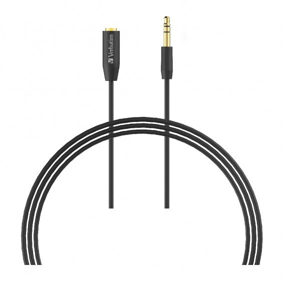 Verbatim 66574 audio cable 3 m 3.5mm Black