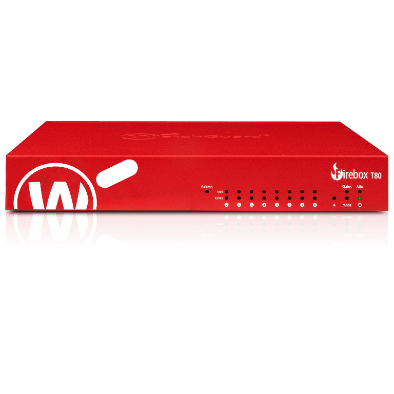 WatchGuard Firebox T80 hardware firewall 631 Mbit/s