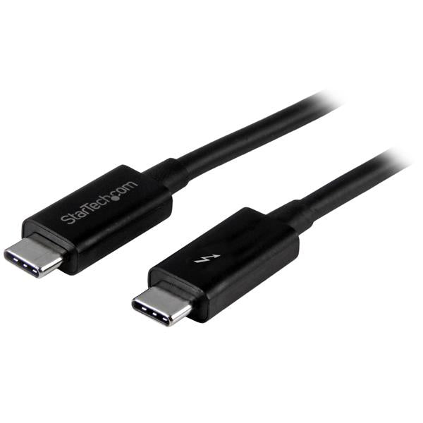 StarTech 2m Thunderbolt 3 (20Gbps) USB-C Cable - Thunderbolt, USB, and DisplayPort Suitable