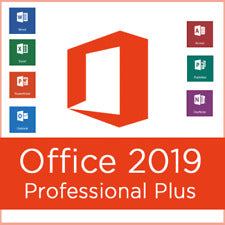 Microsoft 5 x Microsoft Office 2019 Home & Business, Retail Software, 1 User - Medialess V2