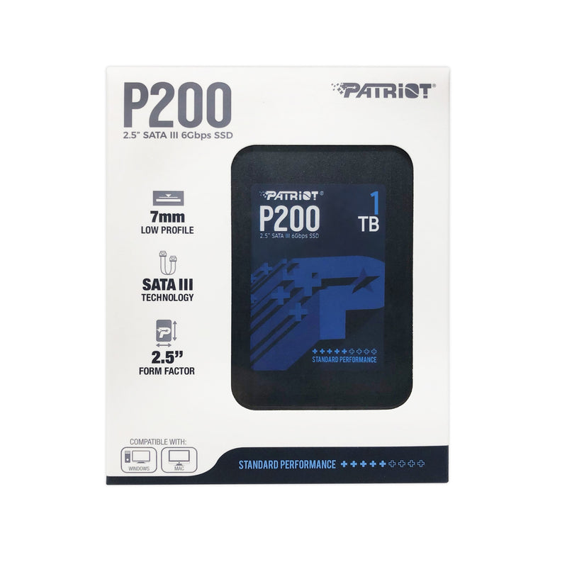 Patriot Memory P200 2.5" 1000 GB Serial ATA III