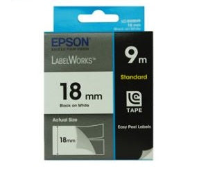 Epson C53S626100 label-making tape Black on white