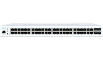 Sophos CS110-48P Managed Gigabit Ethernet (10/100/1000) Power over Ethernet (PoE) 1U Silver