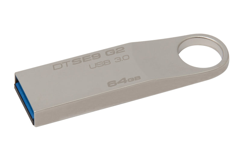 Kingston Technology DataTraveler SE9 G2 64GB USB flash drive USB Type-A 3.2 Gen 1 (3.1 Gen 1) Silver