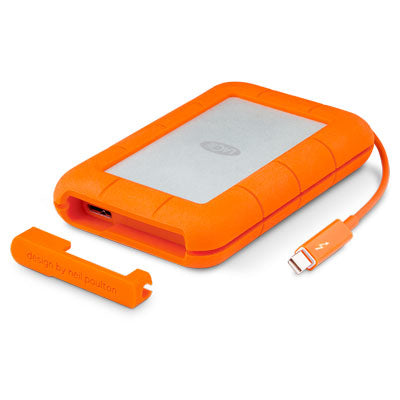 LaCie Rugged RAID external hard drive 4000 GB Orange,Silver