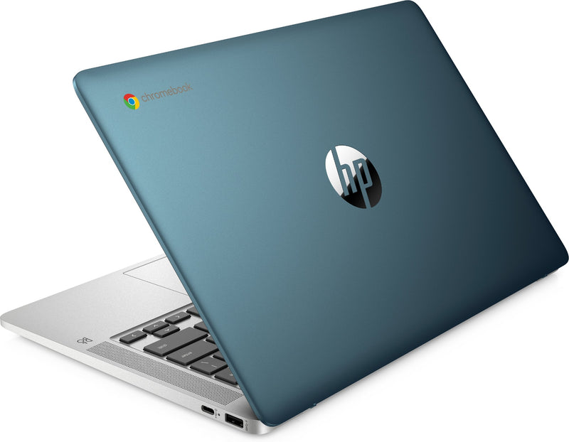HP 14a-na1009TU N4500 Chromebook 35.6 cm (14") Full HD Intel® Celeron® N 4 GB LPDDR4-SDRAM 64 GB eMMC Wi-Fi 5 (802.11ac) ChromeOS Teal