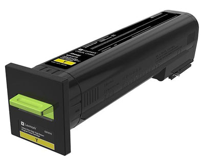 New Lexmark Yellow Extra High Yield Return Program Printer Toner Cartridge
