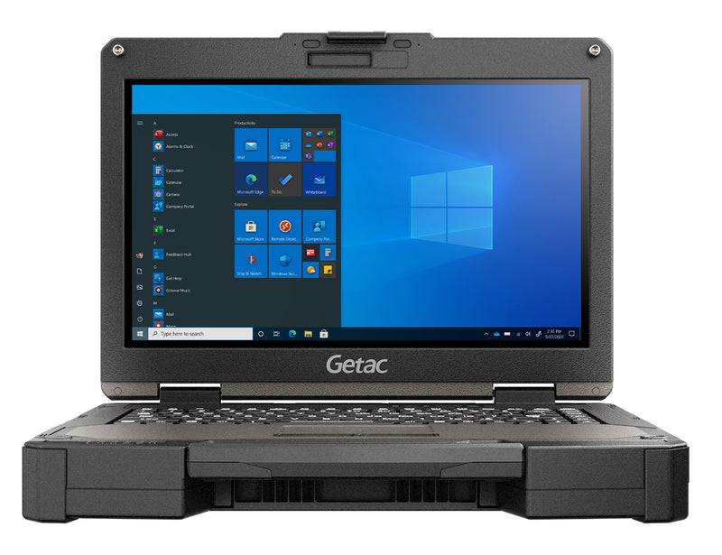 Getac B360 Pro i7-10510U Notebook 33.8 cm (13.3") Touchscreen Full HD Intel® Core™ i7 16 GB DDR4-SDRAM 512 GB SSD Wi-Fi 6 (802.11ax) Windows 10 Pro Black